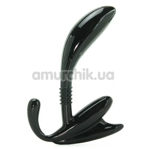 Стимулятор простати для чоловіків Apollo Curved Prostate Probe, чорний