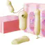 Набор вибраторов Zalo Rose Series Unicorn Set 3-in-1, желтый - Фото №8