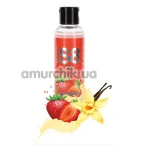 Оральный лубрикант для массажа с согревающим эффектом Stimul8 S8 4 In 1 Vanilla Strawberry Whipped Cream, 125 мл - Фото №1