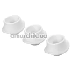 Набор насадок на симулятор орального секса для женщин Womanizer Premium, Classic (Size L), белый - Фото №1