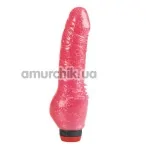 Вібратор Hot Pinks Clitterific, 20 см - Фото №1