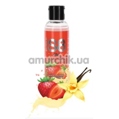 Оральний лубрикант для масажу з зігріваючим ефектом Stimul8 S8 4 In 1 Vanilla Strawberry Whipped Cream, 125 мл - Фото №1