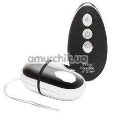 Виброяйцо Fifty Shades of Grey Relentless Vibrations Remote Pleasure Egg - Фото №1