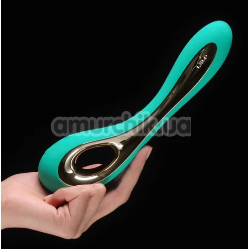 Вибратор Lelo Isla Turquoise Green (Лело Исла), бирюзовый
