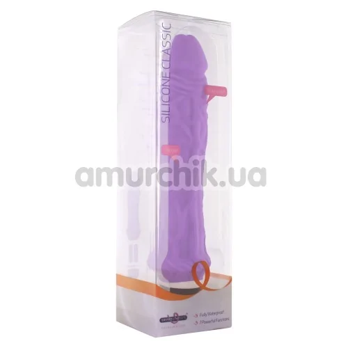 Вибратор Silicone Classic Large, фиолетовый