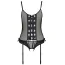 Комплект Passion Free Your Senses Nessy Corset, черный: корсет + трусики - Фото №3