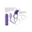 Эрекционное кольцо со стимулятором простаты Fantasy C-Ringz Ass-Gasm Vibrating Rabbit, фиолетовое - Фото №6