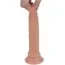 Фаллоимитатор Dual-Layeredd Silicone Nature Cock LVTOY448, телесный - Фото №4