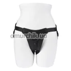 Трусики для страпона Evolved Gender X Pleasure Harness, черные - Фото №1