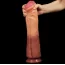 Фаллоимитатор Dual-Layered Silicone Nature Cock LV411016, телесный - Фото №7