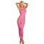 Платье-сетка Zig-Zag-Zig Seamless Dress, розовое - Фото №1