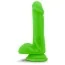Фалоімітатор Neo Elite Silicone Dual Density Cock with Balls 6, салатовий - Фото №1