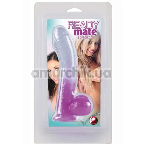 Фаллоимитатор Ready Mate, прозрачный