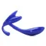 Стимулятор простаты для мужчин Apollo Curved Prostate Probe, синий - Фото №3