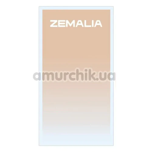 Вибратор с вакуумным стимулятором и толчками Zemalia Sweet Flame, желто-розовый