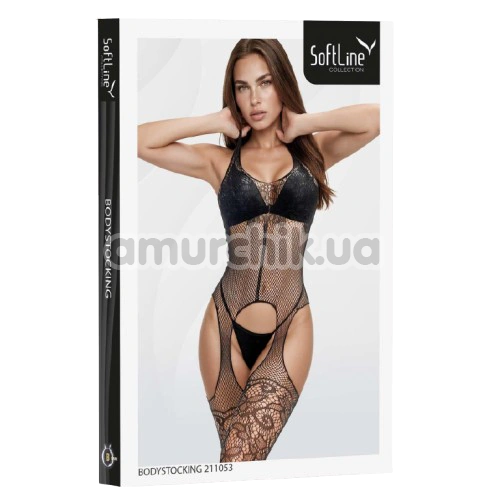 Комбінезон Bodystocking 211053, чорний