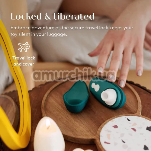 Симулятор орального сексу для жінок Womanizer Liberty 2, зелений