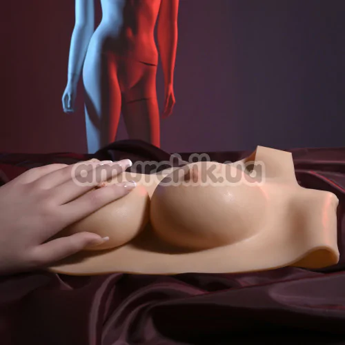 Накладні груди Gender X Undergarments Plate С-Cup, тілесні
