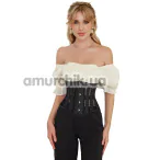 Корсет Star Night Steel Bones Grid Corsets, черный - Фото №1