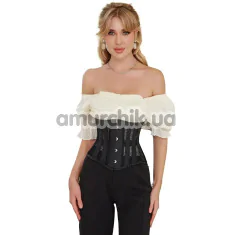 Корсет Star Night Steel Bones Grid Corsets, черный - Фото №1