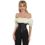 Корсет Star Night Steel Bones Grid Corsets, чорний - Фото №1
