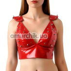Топ виниловый Art of Sex Mistress Lacquered, красный - Фото №1