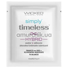 Лубрикант Wicked Simply Timeless Hybrid, 6 мл - Фото №1