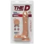 Фаллоимитатор The D Dual Density Super D 8 Inch With Balls, телесный - Фото №2