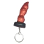 Брелок у вигляді пеніса Univibe в асортименті, чорно-червоний - Фото №2