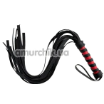 Флогер Star Night Striped Flogger, чорно-червоний - Фото №1