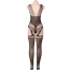 Комбінезон Star Night Net Triangle Sexy Bodystocking, чорний - Фото №7