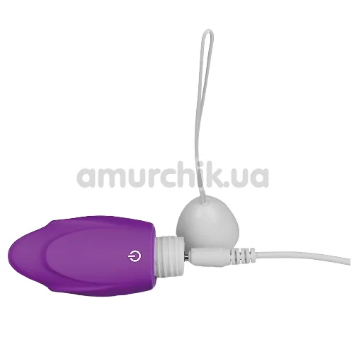 Виброяйцо Lovetoy Rechargeable Joy Remote Control Egg, фиолетовое