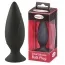 Анальна пробка Malesation Small Silicone Butt Plug, чорна - Фото №2