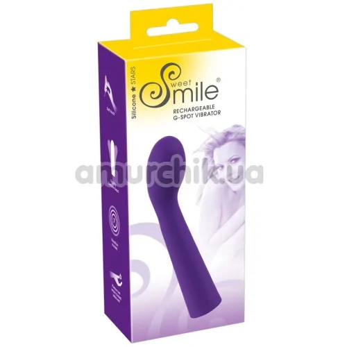 Вибратор Smile Rechargeable G-Spot Vibrator, фиолетовый