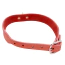 Нашийник DS Fetish Collar With Ring & Without Line, червоний - Фото №3