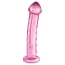 Фалоімітатор LoveToy Glass Romance GS04, рожевий - Фото №1