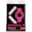 Виброкольцо Euphoria Rings, розовое - Фото №2