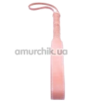 Шлепалка DS Fetish Spanking Belt Paddle, розовая - Фото №1