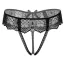 Трусики-стринги Daring Intimates Delphine, черные - Фото №3