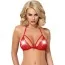 Бюстгальтер Obsessive 838-BRA-3, красный - Фото №1
