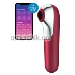 Симулятор орального сексу для жінок Satisfyer Dual Love, бордовий - Фото №1