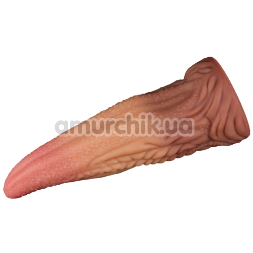 Фаллоимитатор Dual-Layered Silicone Nature Cock LV411018, коричневый
