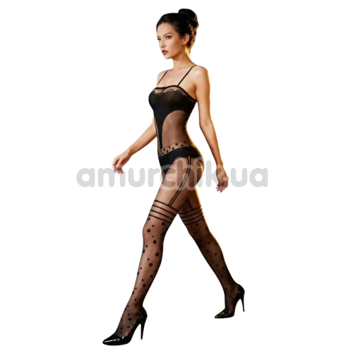 Комбінезон Star Night Dots Bodystocking, чорний