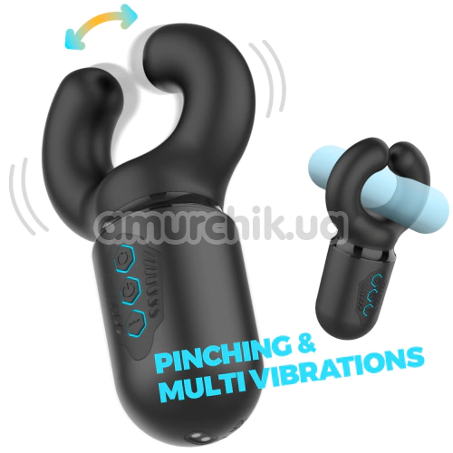 Мастурбатор с вибрацией Crushious Kong, черный