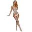 Комбінезон Star Night Naughty Bodystocking Fishnet Lace, білий - Фото №1