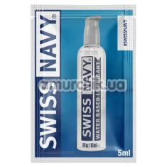 Лубрикант Swiss Navy Water Based, 5 мл - Фото №1