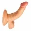 Вібратор Loveshop Dual-Layered Hunter's Penis, тілесний - Фото №3