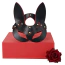 Маска лисички Roomfun Fox Mask, черно-красная - Фото №9