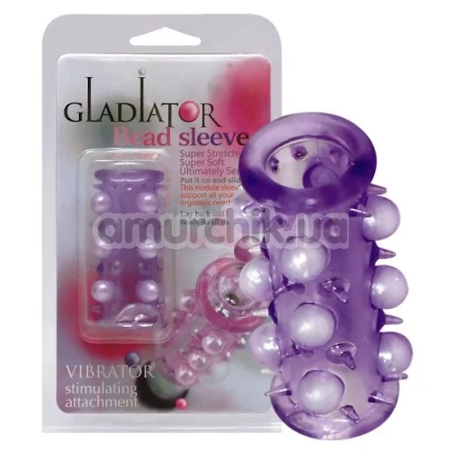 Насадка Gladiator Bead Sleeve фиолетовая