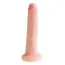 Фалоімітатор King Cock Plus 7 Dual Density Cock, тілесний - Фото №1